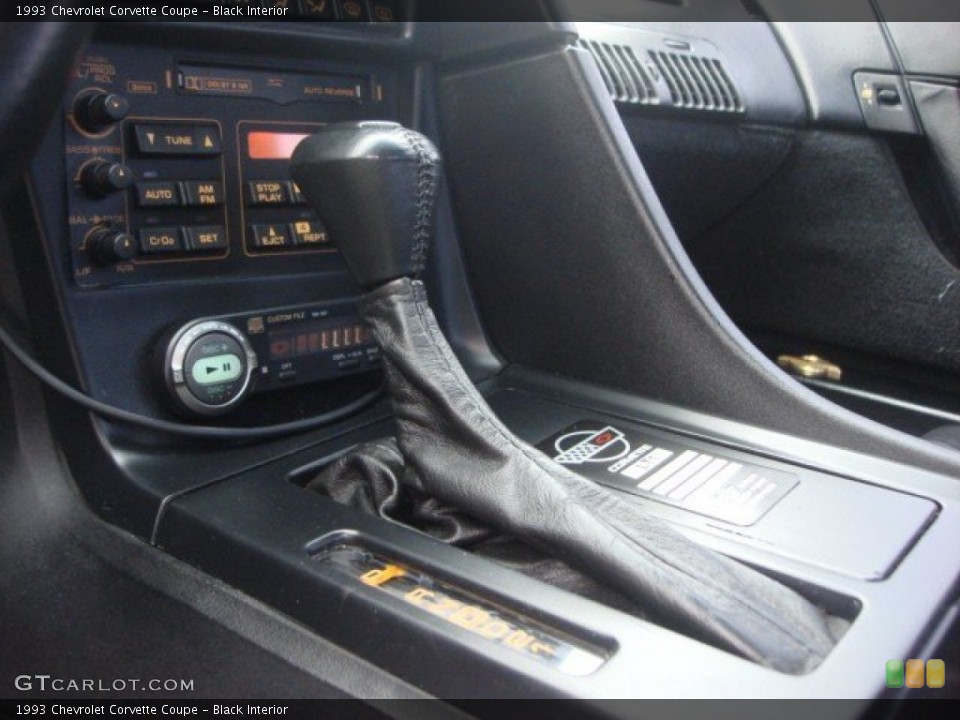 Black Interior Transmission for the 1993 Chevrolet Corvette Coupe #74086145
