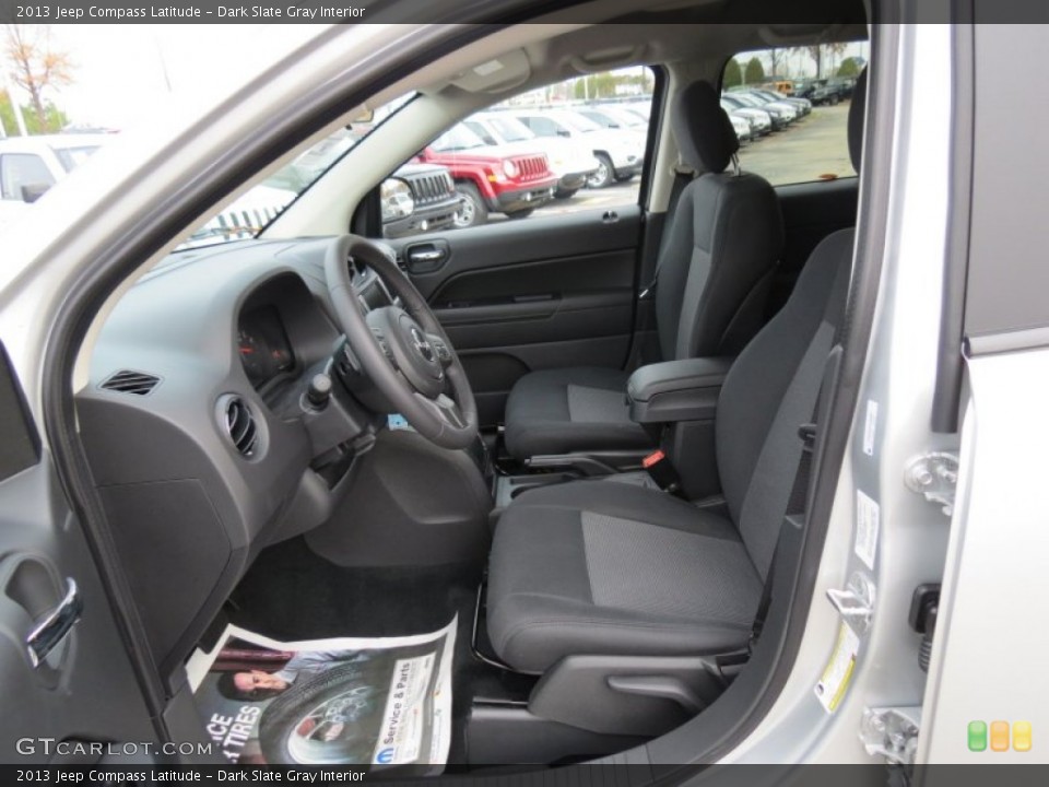 Dark Slate Gray Interior Photo for the 2013 Jeep Compass Latitude #74087228