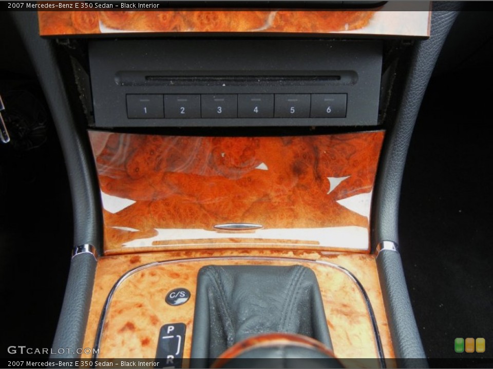 Black Interior Audio System for the 2007 Mercedes-Benz E 350 Sedan #74088896