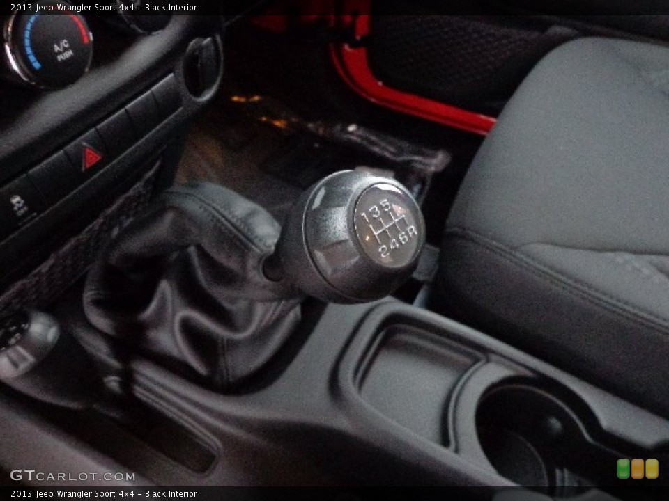 Black Interior Transmission for the 2013 Jeep Wrangler Sport 4x4 #74090030