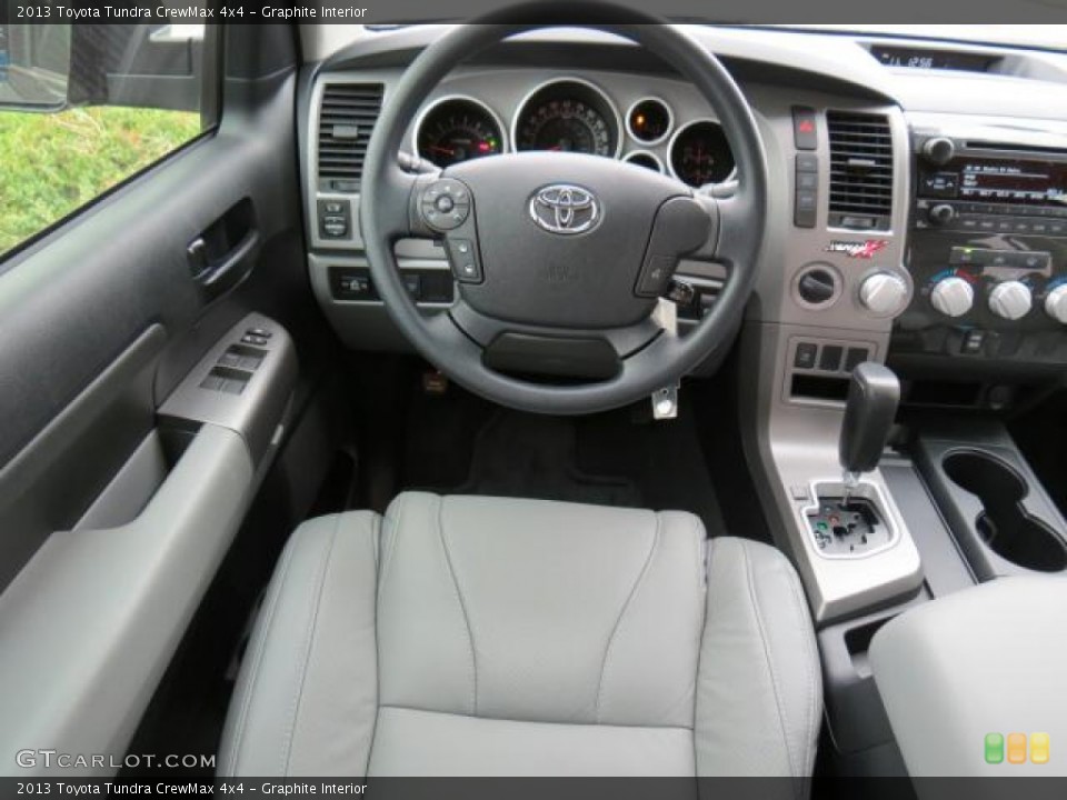 Graphite Interior Dashboard for the 2013 Toyota Tundra CrewMax 4x4 #74091197