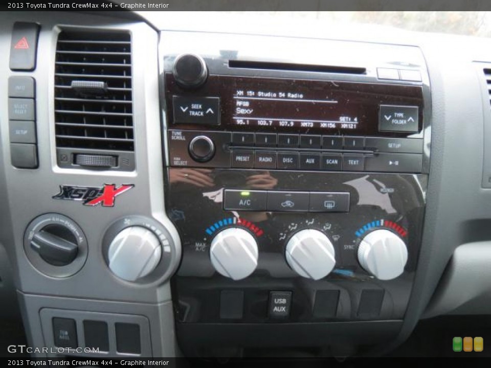 Graphite Interior Controls for the 2013 Toyota Tundra CrewMax 4x4 #74091248