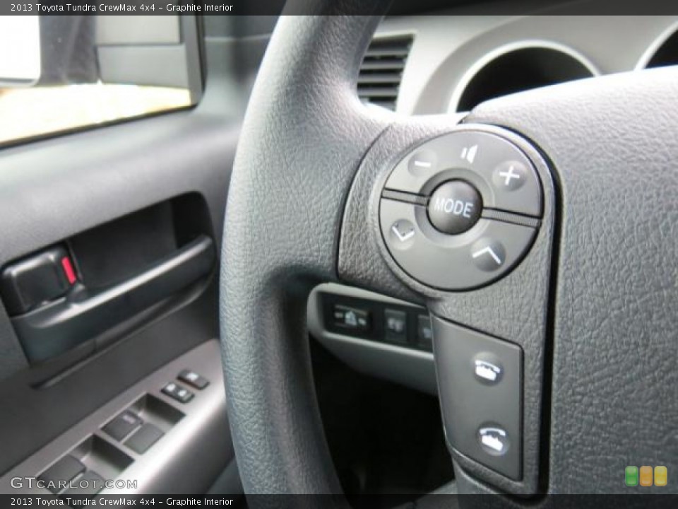 Graphite Interior Controls for the 2013 Toyota Tundra CrewMax 4x4 #74091260