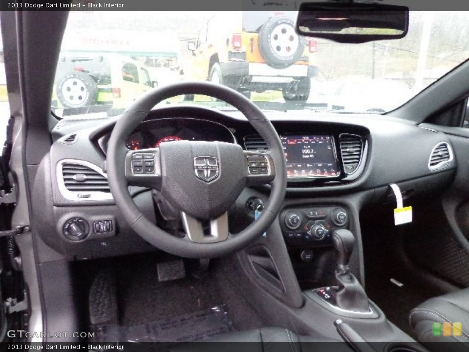 Black Interior Dashboard for the 2013 Dodge Dart Limited #74092139