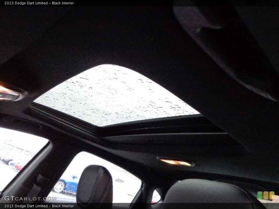 Black Interior Sunroof for the 2013 Dodge Dart Limited #74092181