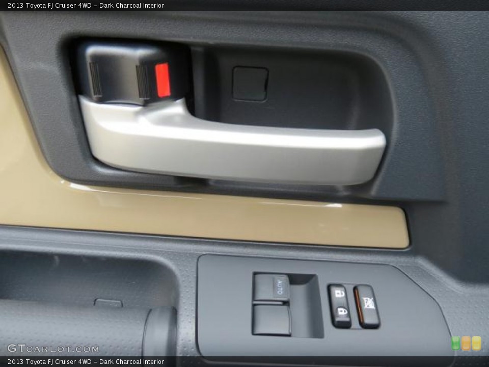 Dark Charcoal Interior Controls for the 2013 Toyota FJ Cruiser 4WD #74093346