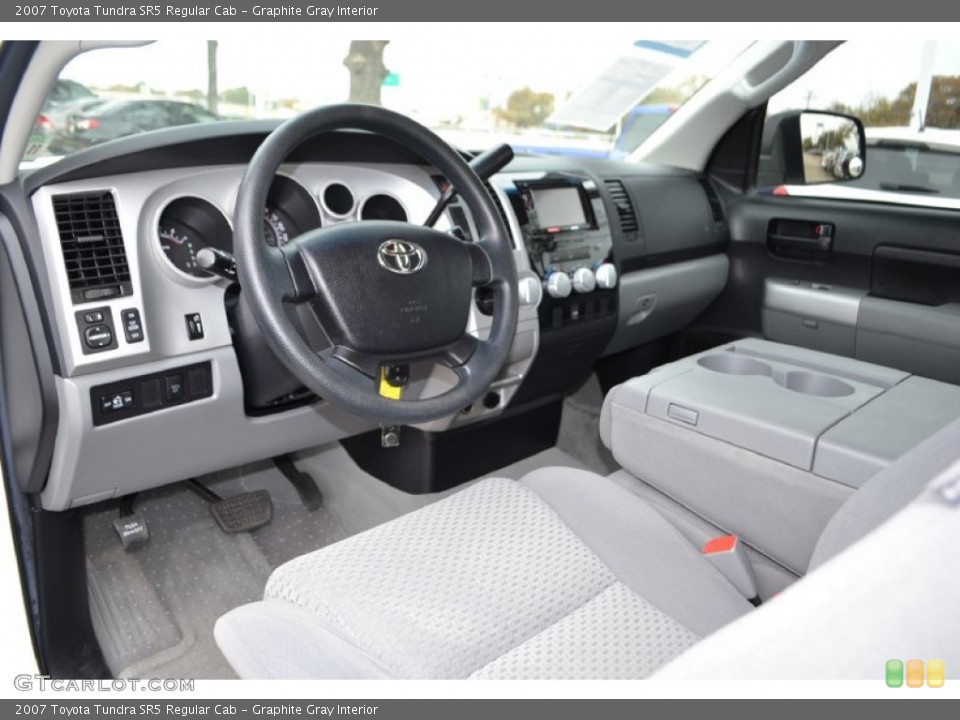 Graphite Gray Interior Prime Interior for the 2007 Toyota Tundra SR5 Regular Cab #74093351