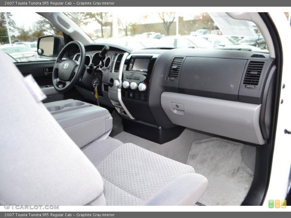 Graphite Gray Interior Dashboard for the 2007 Toyota Tundra SR5 Regular Cab #74093360