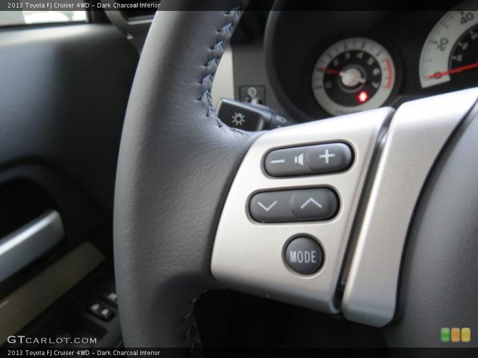 Dark Charcoal Interior Controls for the 2013 Toyota FJ Cruiser 4WD #74093388