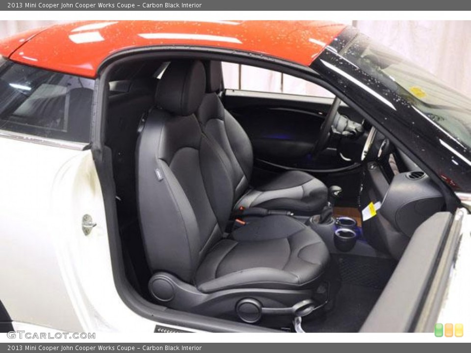 Carbon Black Interior Photo for the 2013 Mini Cooper John Cooper Works Coupe #74093894