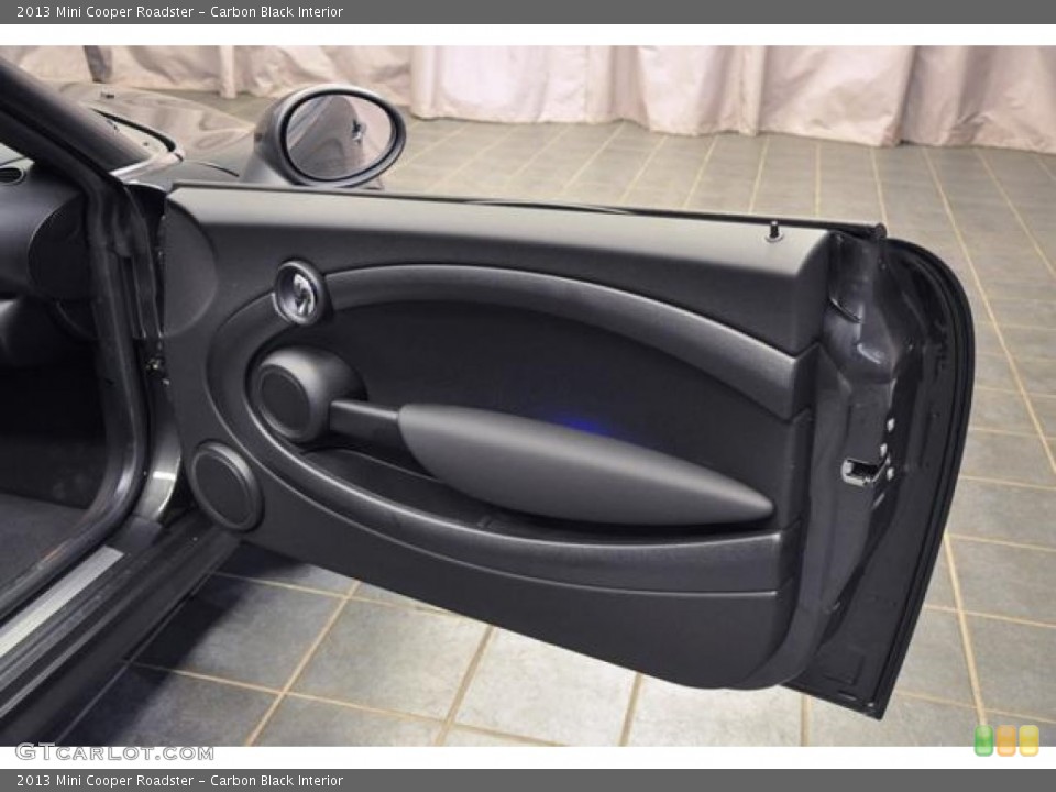 Carbon Black Interior Door Panel for the 2013 Mini Cooper Roadster #74094044
