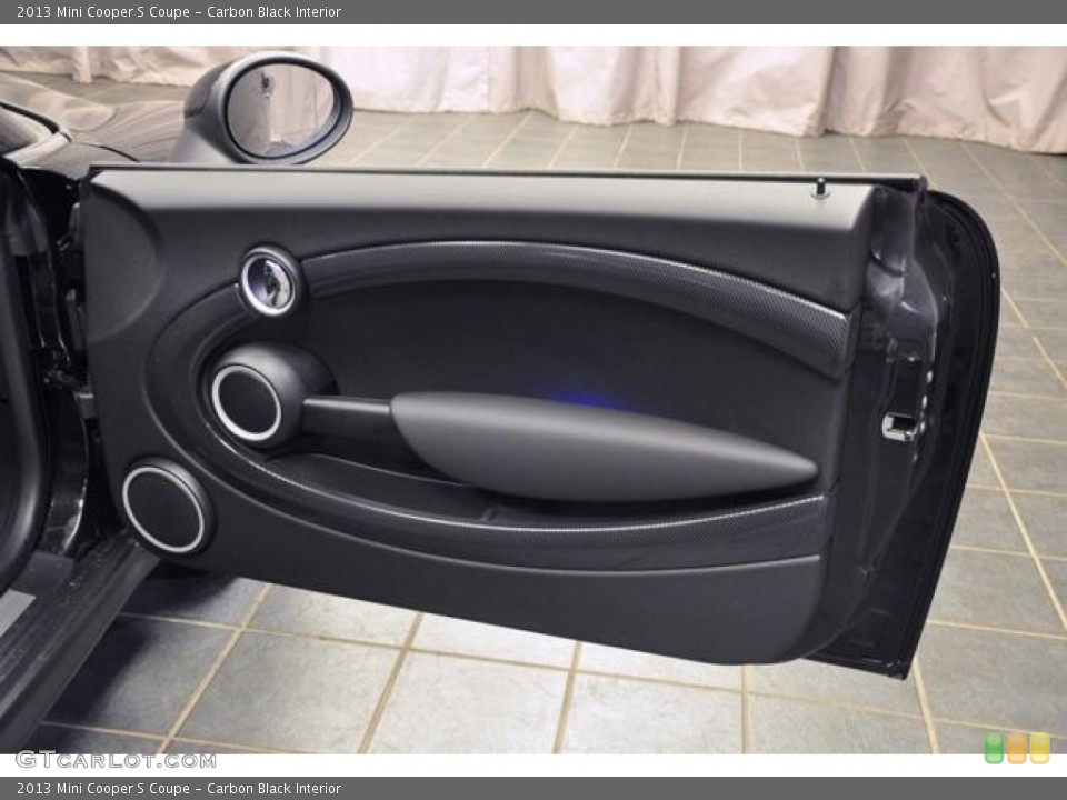 Carbon Black Interior Door Panel for the 2013 Mini Cooper S Coupe #74094188