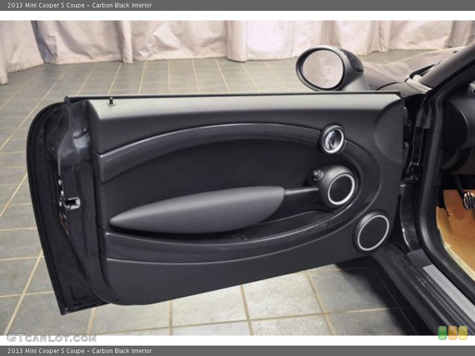 Carbon Black Interior Door Panel for the 2013 Mini Cooper S Coupe #74094257