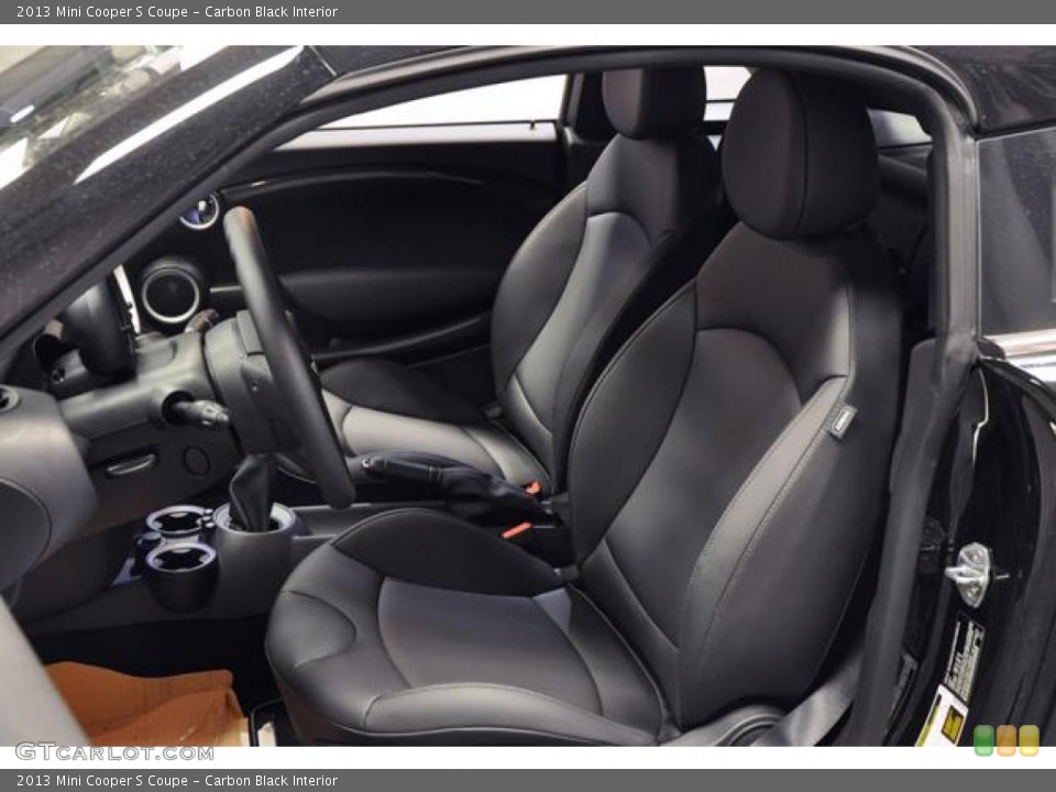 Carbon Black Interior Photo for the 2013 Mini Cooper S Coupe #74094263