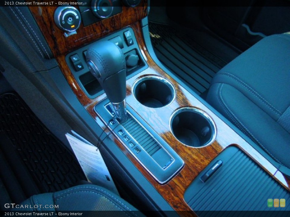 Ebony Interior Transmission for the 2013 Chevrolet Traverse LT #74096365
