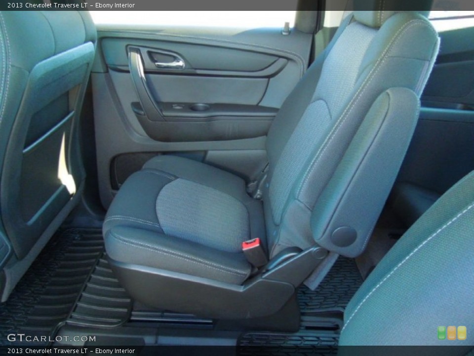 Ebony Interior Rear Seat for the 2013 Chevrolet Traverse LT #74096506