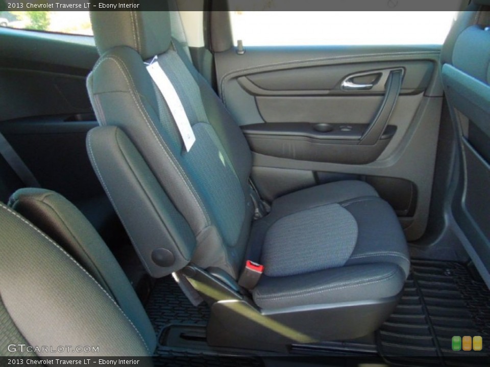 Ebony Interior Rear Seat for the 2013 Chevrolet Traverse LT #74096599