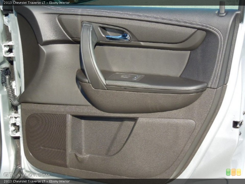 Ebony Interior Door Panel for the 2013 Chevrolet Traverse LT #74096698