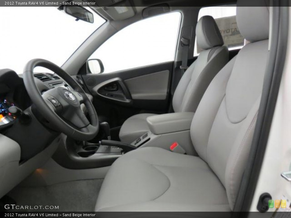 Sand Beige Interior Photo for the 2012 Toyota RAV4 V6 Limited #74097138