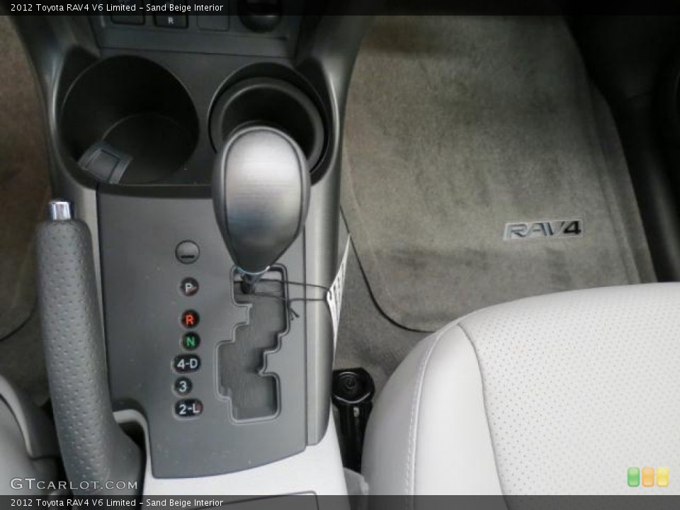 Sand Beige Interior Transmission for the 2012 Toyota RAV4 V6 Limited #74097253