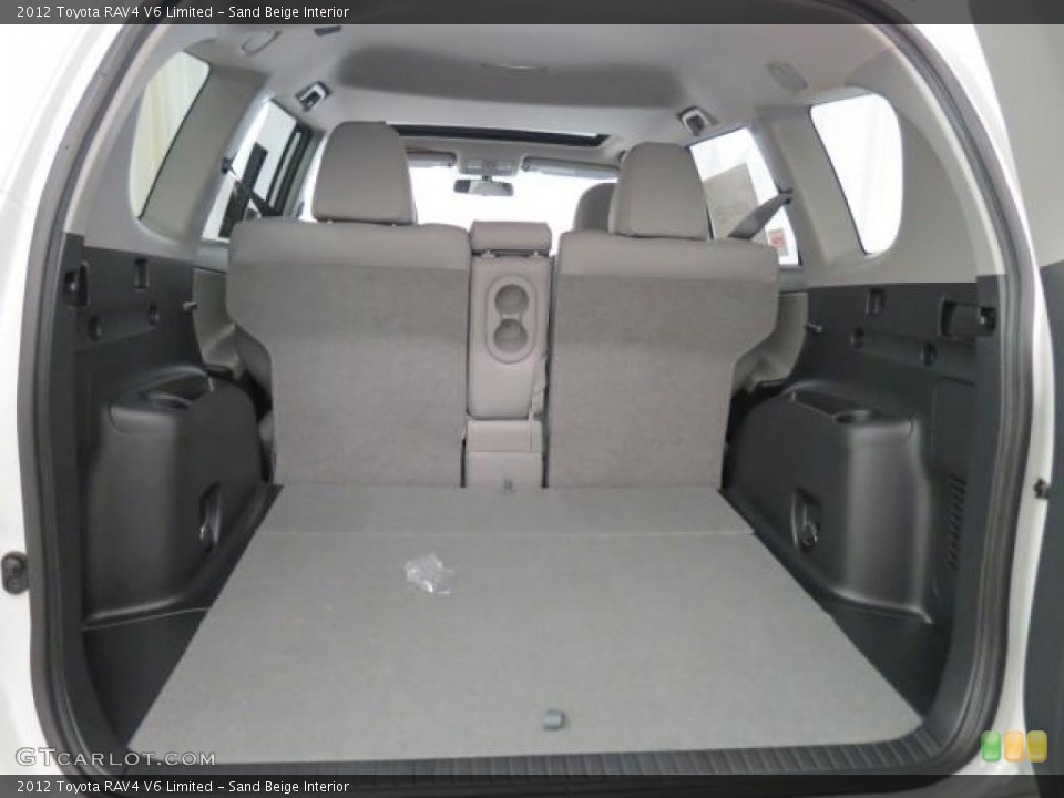 Sand Beige Interior Trunk for the 2012 Toyota RAV4 V6 Limited #74097303