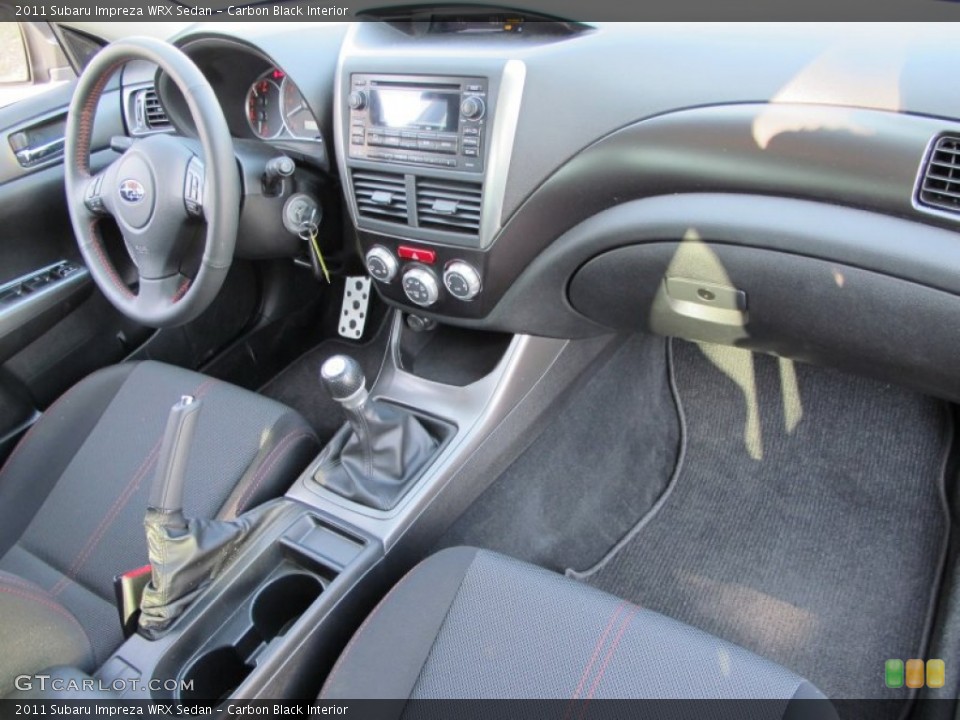 Carbon Black Interior Dashboard for the 2011 Subaru Impreza WRX Sedan #74098117