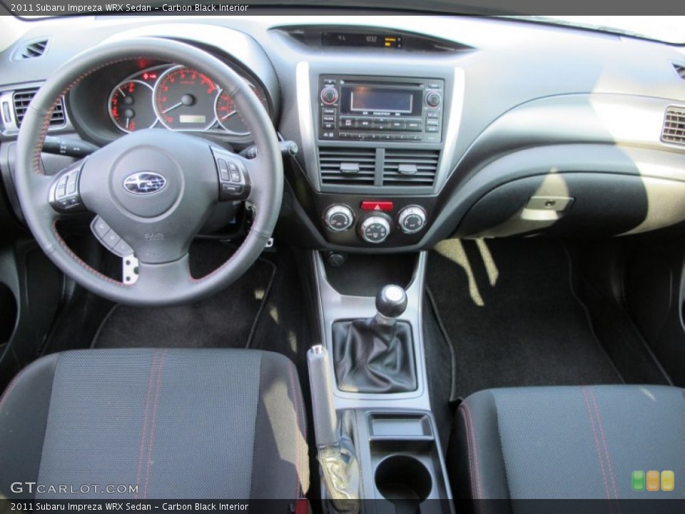 Carbon Black Interior Dashboard for the 2011 Subaru Impreza WRX Sedan #74098249