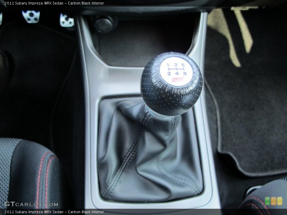 Carbon Black Interior Transmission for the 2011 Subaru Impreza WRX Sedan #74098354