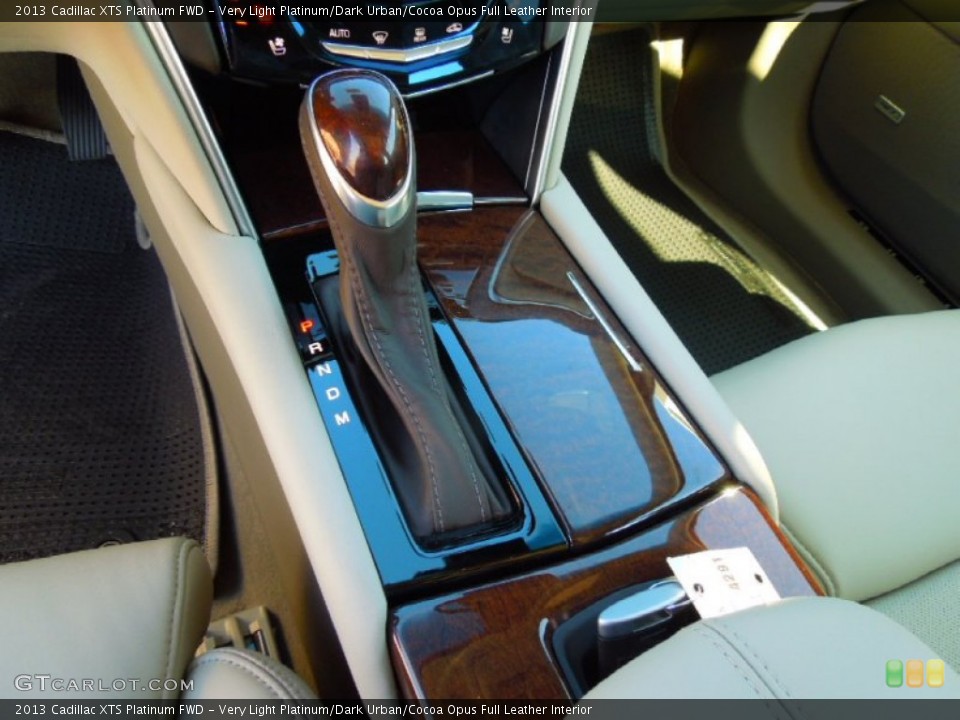 Very Light Platinum/Dark Urban/Cocoa Opus Full Leather Interior Transmission for the 2013 Cadillac XTS Platinum FWD #74107357