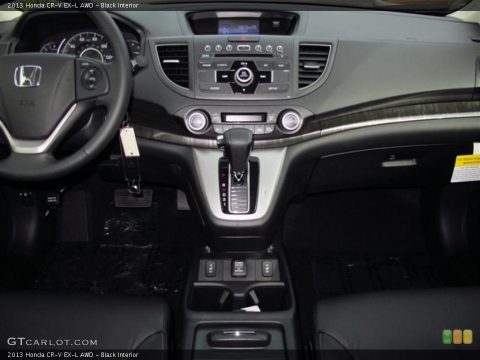 Black Interior Controls for the 2013 Honda CR-V EX-L AWD #74107747