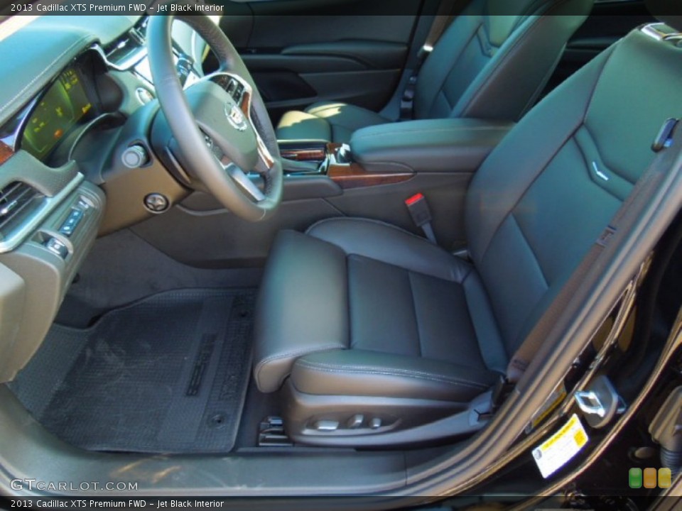 Jet Black Interior Front Seat for the 2013 Cadillac XTS Premium FWD #74107828