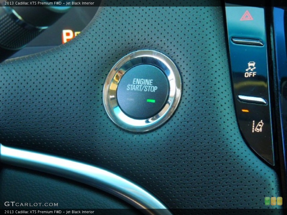 Jet Black Interior Controls for the 2013 Cadillac XTS Premium FWD #74108026