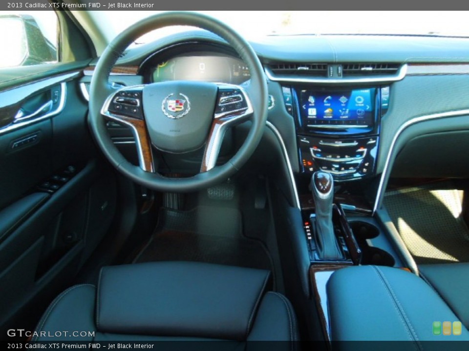 Jet Black Interior Dashboard for the 2013 Cadillac XTS Premium FWD #74108110