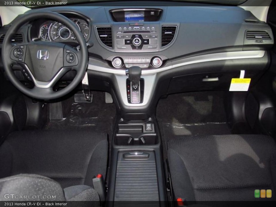 Black Interior Dashboard for the 2013 Honda CR-V EX #74109433