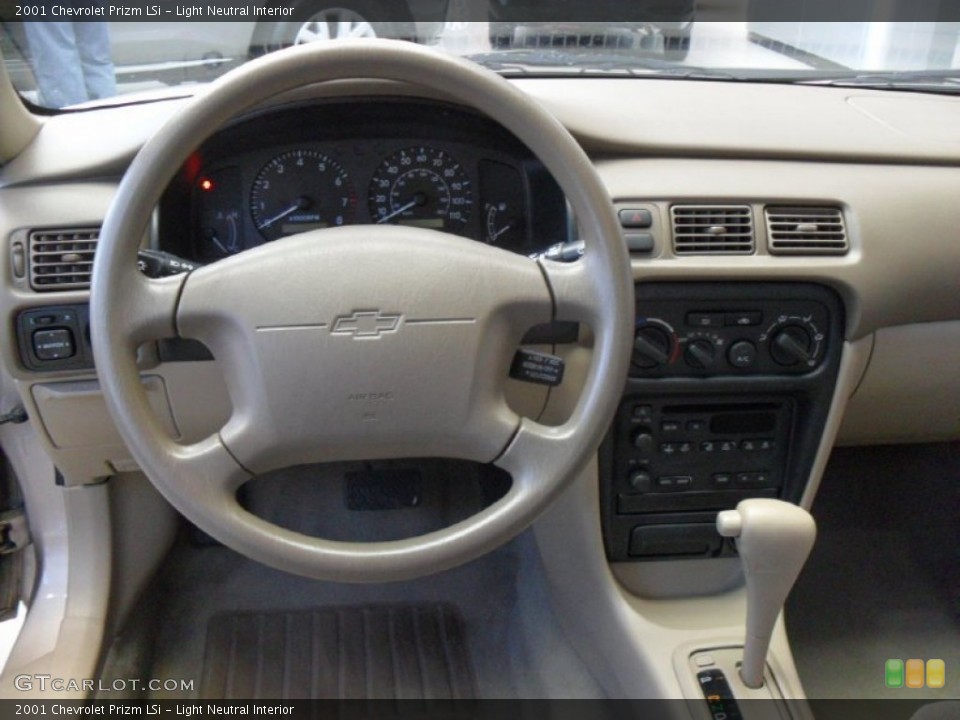 Light Neutral 2001 Chevrolet Prizm Interiors