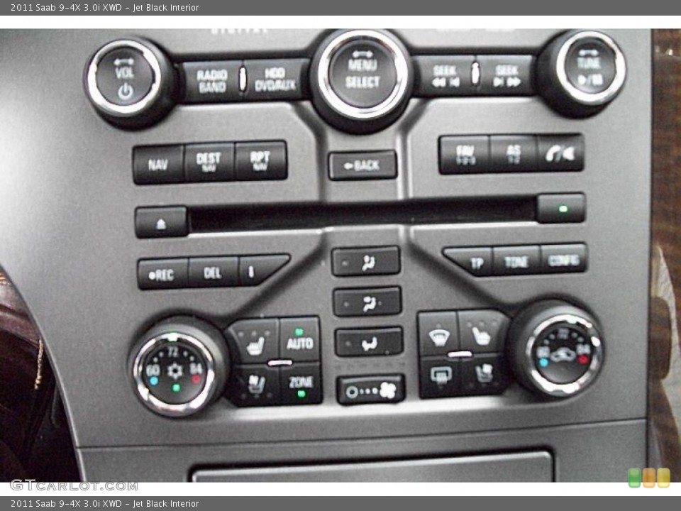 Jet Black Interior Controls for the 2011 Saab 9-4X 3.0i XWD #74115922