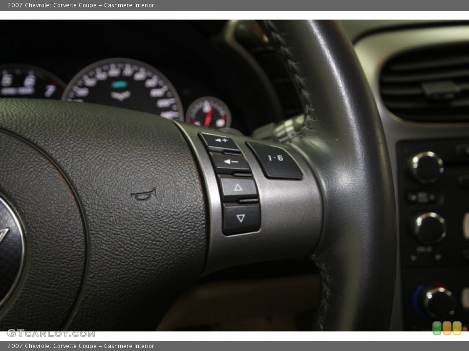 Cashmere Interior Controls for the 2007 Chevrolet Corvette Coupe #74116150