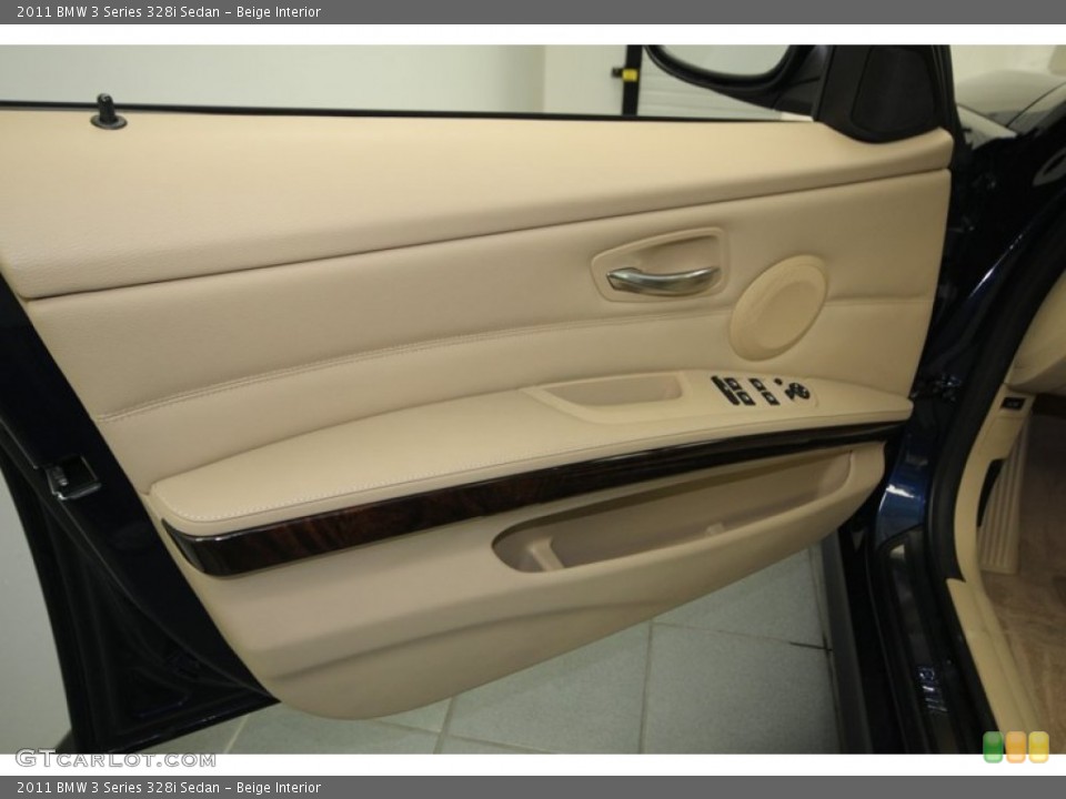 Beige Interior Door Panel for the 2011 BMW 3 Series 328i Sedan #74117797