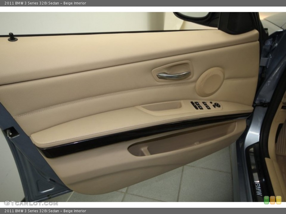 Beige Interior Door Panel for the 2011 BMW 3 Series 328i Sedan #74118739
