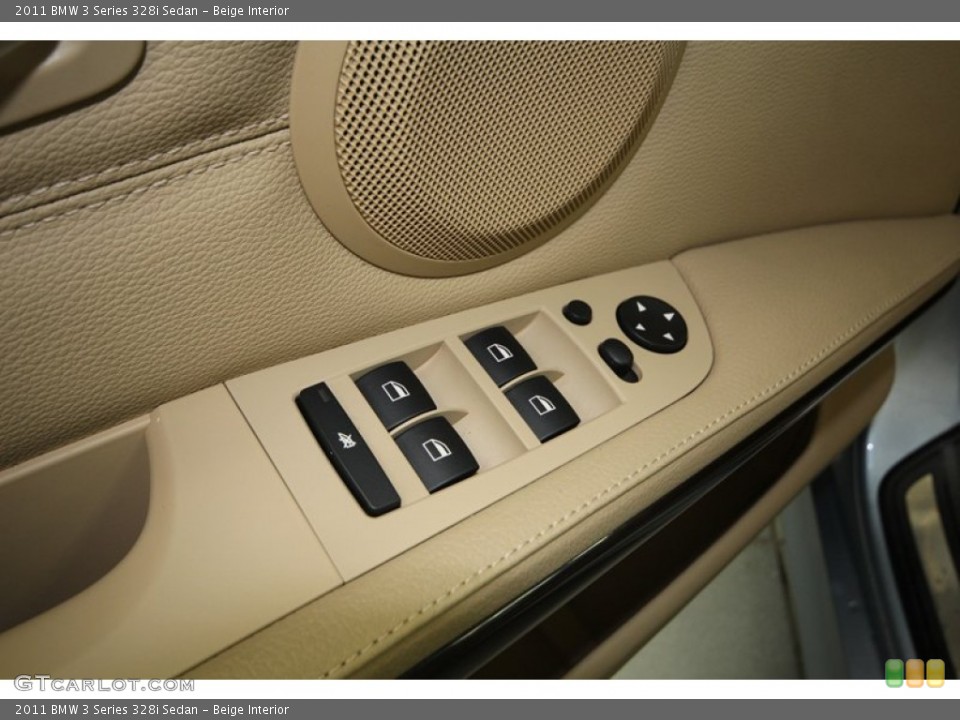 Beige Interior Controls for the 2011 BMW 3 Series 328i Sedan #74118761