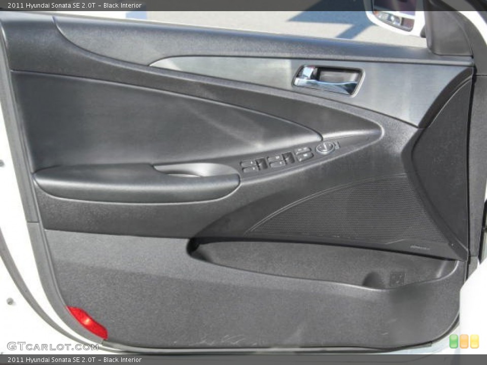 Black Interior Door Panel for the 2011 Hyundai Sonata SE 2.0T #74120811