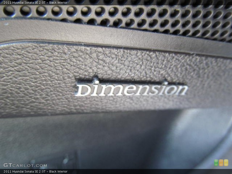 Black Interior Audio System for the 2011 Hyundai Sonata SE 2.0T #74120824