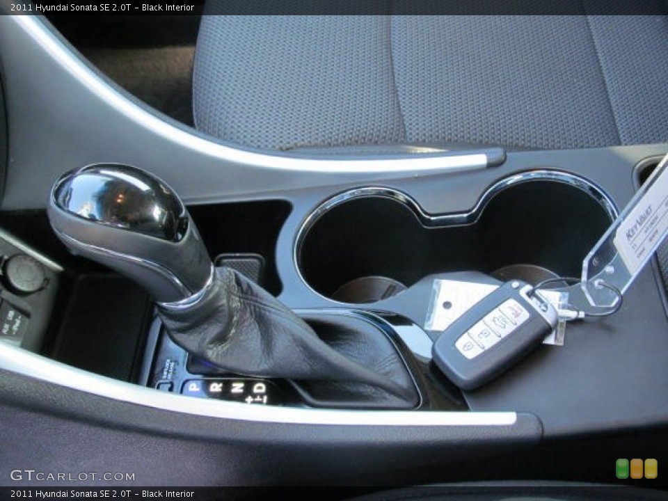 Black Interior Transmission for the 2011 Hyundai Sonata SE 2.0T #74120992