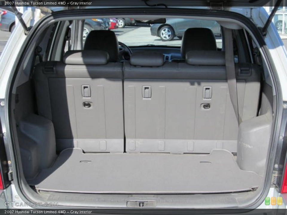 Gray Interior Trunk for the 2007 Hyundai Tucson Limited 4WD #74122030