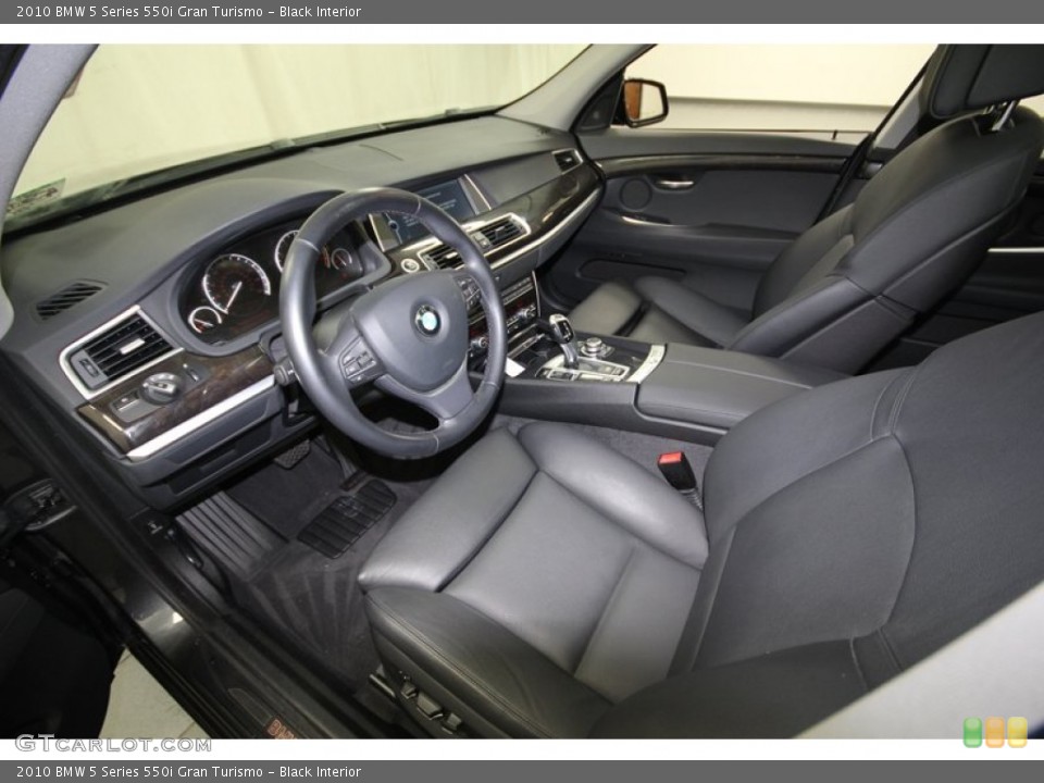 Black Interior Prime Interior for the 2010 BMW 5 Series 550i Gran Turismo #74126866