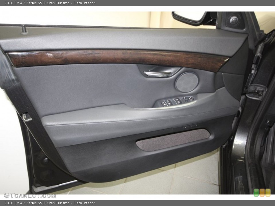 Black Interior Door Panel for the 2010 BMW 5 Series 550i Gran Turismo #74126920