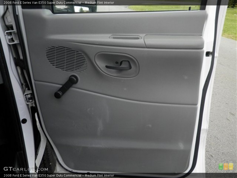 Medium Flint Interior Door Panel for the 2008 Ford E Series Van E350 Super Duty Commericial #74127664