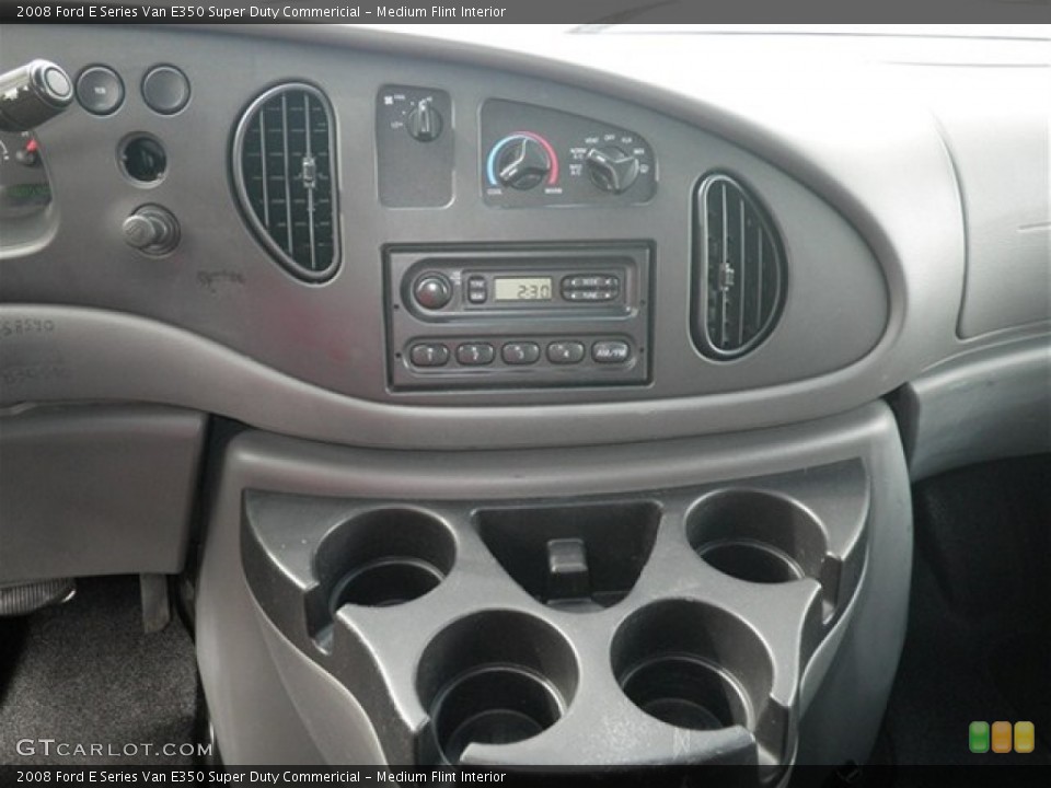 Medium Flint Interior Controls for the 2008 Ford E Series Van E350 Super Duty Commericial #74127753