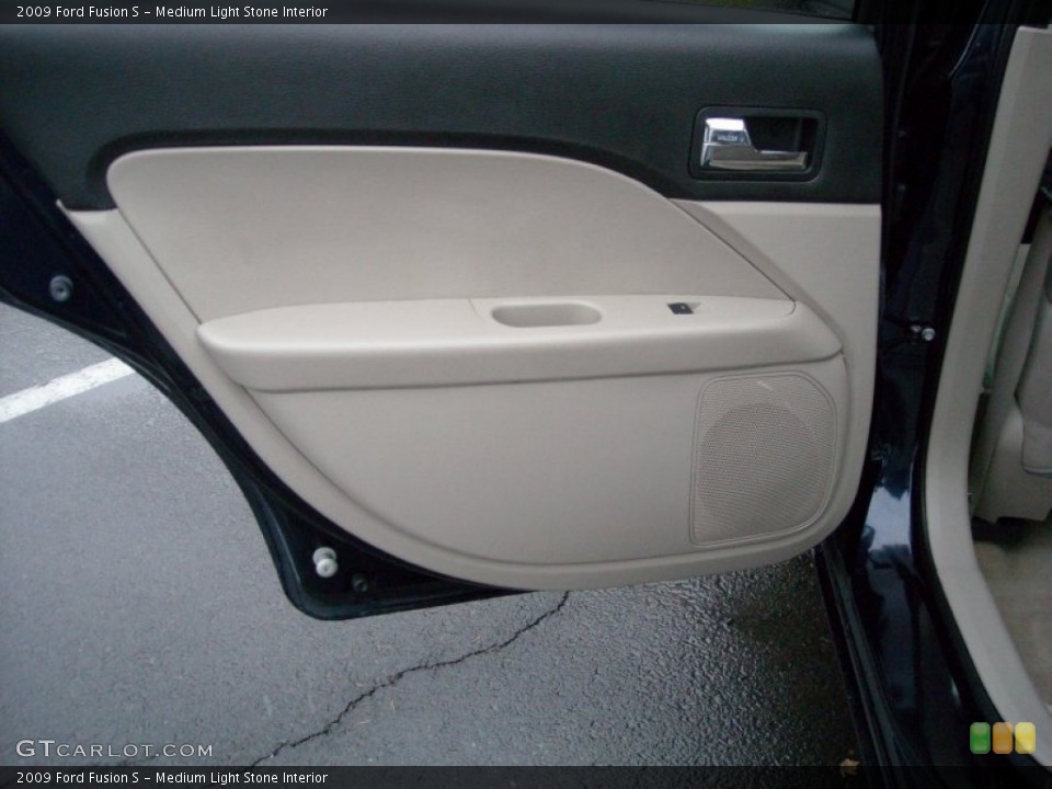 Medium Light Stone Interior Door Panel for the 2009 Ford Fusion S #74129420