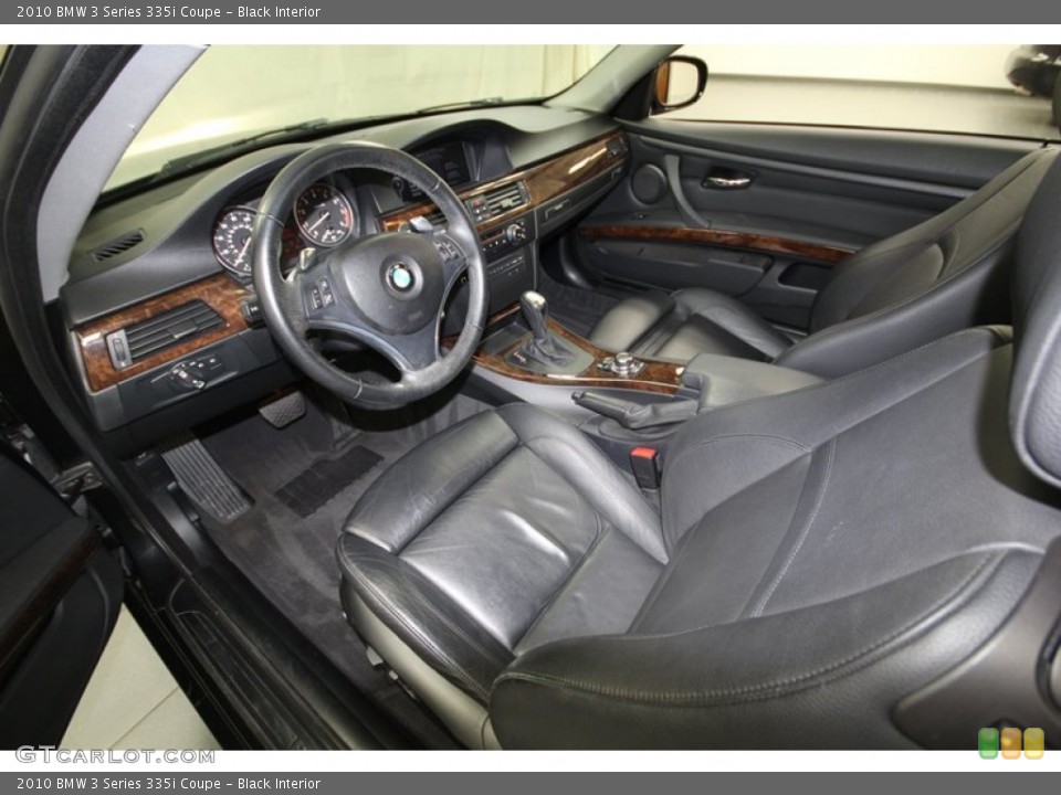 Black Interior Prime Interior for the 2010 BMW 3 Series 335i Coupe #74131505